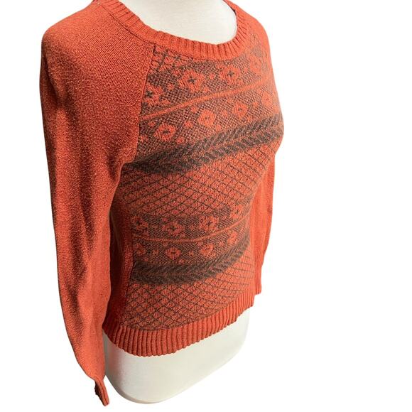 PRANA Womens Ramona Sweater Size S Boho Cottage Cozy Raglan Pullover Buttons - Picture 8 of 13
